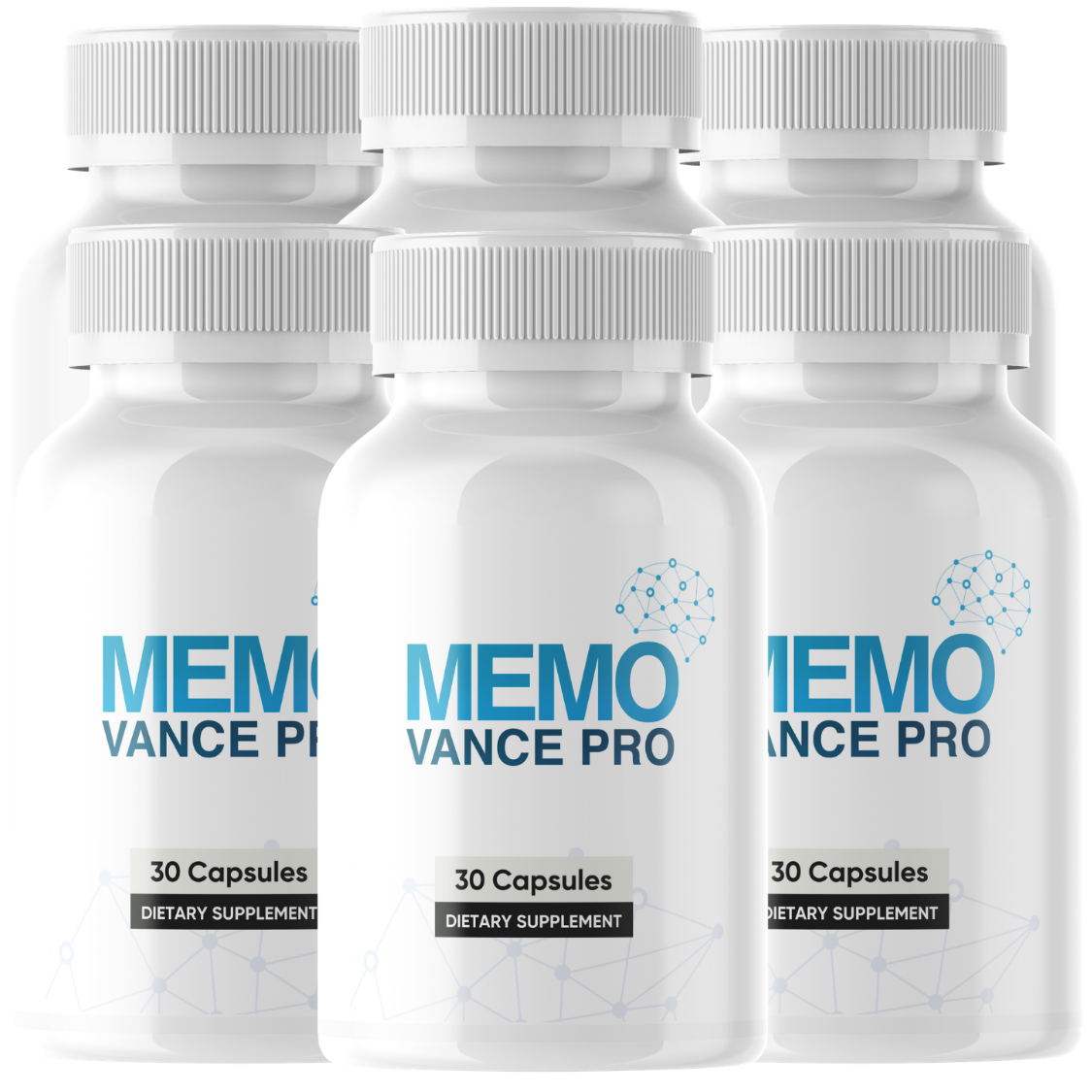 6 Bottles Memovance PRO